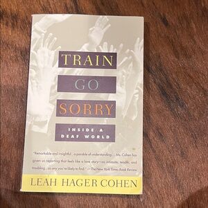 Train Go Sorry Book by Leah Hager Cohen